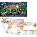 【 先着55名! 2日間限定ゾロ目555円クーポン】ナーフ おもちゃの鉄砲 NERF E0733 モジュラスシリーズ ライトアップ 電動式 クリア 透明 送料無...
