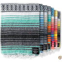 【先着50名様1000円クーポン】Mexican blanket Authentic Falsa Thick Soft WovenアクリルSerape forヨ...