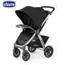 【 先着55名! 2日間限定ゾロ目555円クーポン】Chicco Bravo Quick-Fold Stroller Black キッコ ベビーカー 黒 送料無...