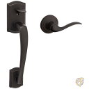 フロントドア ハンドル セット ロックなし 玄関ドアハンドル Prescott 98150-014 Kwikset クイックセット