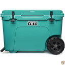 【 先着55名! 2日間限定ゾロ目555円クーポン】YETI (イエティ) Tundra Haul ポータブル 車輪付きクーラー Aquifer Blue