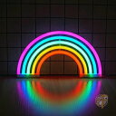 【1000円OFFクーポン10/1限定】ネオンライト 虹 レインボー ナイトライト ネオンサイン NiniTe LIGHTS LED ライトアップサイン インテリア お店デコレーション レインボー照明 子供部屋 送料無料