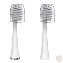 【先着55名様!全品555円クーポン配信中】Waterpik フルサイズ 交換用歯ブラシヘッド カバー付き 2個入り 送料無料