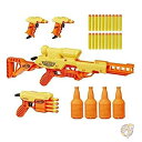 Nerf ナーフ アルファ ストライキ バタリオン セット ブラスター 4 個 ハーフターゲット 4 個 ダーツ 25 本 E8444EU4