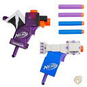 【30日限定500OFFクーポン配信】NERF ナーフ マイクロショット マインクラフト エンダードラゴンとエルダーガーディアン ブラスター 2 個パック ダー...