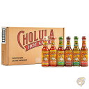 チョルーラ Cholula ホットソース 141g バラエティパック (ホットソース好きギフトセット) 6 個入り