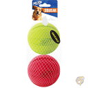 【15日限定888円クーポン】ドッグ クラシックボール 犬用おもちゃ インタラクティブスクイーカー付き 軽量 丈夫 防水 9.6cm 中型/大型犬用 2個パック...