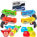 【最大2,025円OFFクーポン配布中】ナーフ Nerf レーザーストライク 4人用 レーザータグゲームパック 91m 範囲ブラスター4個 ターゲットベスト4個...