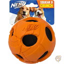 【15日限定888円クーポン】バッシュ クランチ ボール ラージ オレンジ フリーサイズ 犬用おもちゃ ペット用品 ナーフ Nerf Dog