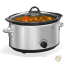 【 先着55名! 2日間限定ゾロ目555円クーポン】3.8L スロークッカー キスザウォーター ビュッフェサーバー&ウォーマー 3つの加熱モード付き コンパクト...
