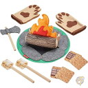 【 先着55名! 2日間限定ゾロ目555円クーポン】幼児用おもちゃ スモア ファン キャンプファイヤー 18 ピース ドレスアップ セット キャンプ ごっこ遊び...