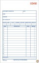 Carbonless Sales Order Book, Three-Part Carbonless, 4-3/16 x 7 3/16, 50 Sheets (...
