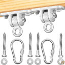 【 先着55名! 2日間限定ゾロ目555円クーポン】Jungle Gym Kingdom Heavy Duty Swing Hangers Playground...