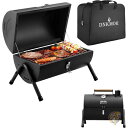 【 先着55名! 2日間限定ゾロ目555円クーポン】炭火焼きグリル ポータブル 卓上 屋外 BBQスモーカー アウトドア調理 キャンプ A-01 Generic...