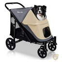 中型 大型犬用 ベビーカー 折りたたみ 4輪ペットベビーカー 2匹用ペットベビーカー Totoro ball トトロボール