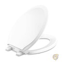 【 先着55名! 2日間限定ゾロ目555円クーポン】トイレ便座 静かに閉まる蓋&便座 グリップタイトバンパー&取り付け金具付き 4734-RL-0 KOHLER...