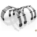 【先着50名様1000円クーポン】LINKUP 30cm 電源専用 スリーブカスタムPSUケーブル延長セット┃GPUパワー┃24ピン8ピン6ピンセット┃300m...