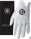 【先着50名様1000円クーポン】FootJoy ゴルフグローブ Pure Touch 限定版 メンズ 左手にフィット S
