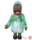 【4/30日限定★円高還元!!510円クーポン】Granny African-American Kids Full Body Puppets Toys, 60c...