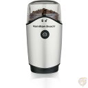 【 先着55名! 2日間限定ゾロ目555円クーポン】ハミルトンビーチ Hamilton Beach 4.5oz(127.5g)電動コーヒー豆グラインダー シルバ...