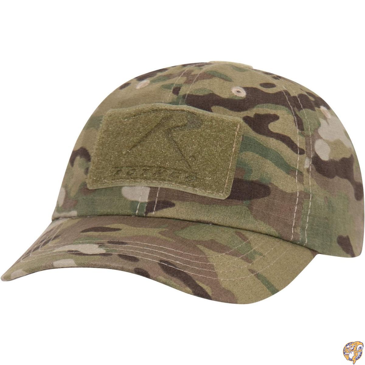 【ポイント3倍4日&5日】(ロスコ)Rothco 米軍 オペレータータクティカルCap マルチカモフラージュ Rip-Stop 米軍迷彩カラー【マルチカムVS ...