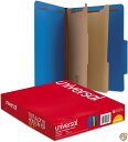 【最大2,025円OFFクーポン配布中】Pressboard Classification Folders, Letter, Six-Section, Coba...