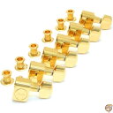 Fender チューニングペグ American Standard Series Stratocaster®/Telecaster® Tuning Machines Gold (6)