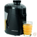【10日26時間1000円クーポン20名様】ハミルトンビーチ Hamilton Beach ヘルス スマート ジューサー 400w 黒 送料無料