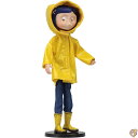 【 先着55名! 2日間限定ゾロ目555円クーポン】NECA コララインとボタンの魔女 7インチ ベンディファッションドール コラライン レインコートver.