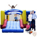 【 先着55名! 2日間限定ゾロ目555円クーポン】Picasso Tiles エアー遊具 KC102 12x10ft (約3.6m×3m)バウンスハウス トラ...