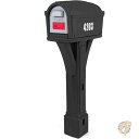 【 先着55名! 2日間限定ゾロ目555円クーポン】Simplay3 シンプレイ3 インテリア クラシック プラスチック 住宅用 メールボックス ブラック 41...