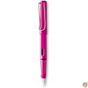 【24日20時1000円クーポン20名様】Lamy (ラミー) サファリ 万年筆 ピンク 細字