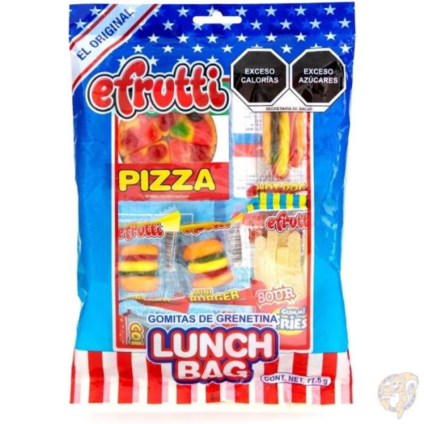 eフルッティ ランチバッグ グミ キャンディ 2.7オンス(76.5g) 12パック