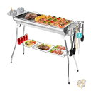 【 先着55名! 2日間限定ゾロ目555円クーポン】BBQグリル スパイスプレート/ストレージ/ホルダー付き 折りたたみ 網焼き アウトドア キャンプ KOCA...