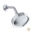 【 先着55名! 2日間限定ゾロ目555円クーポン】固定シャワーヘッド Purist 空気誘導テクノロジー搭載 浴室シャワー 965-AK-CP KOHLER ...