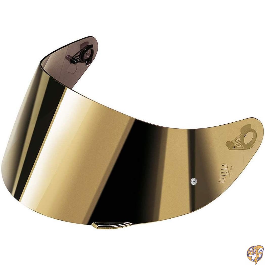 [エージーブイ] ヘルメットパーツ シールド K1 / K-5 S/K-3 SV用 VISOR GT2-1/GT 2 AS PLK - IRIDIUM GOLD (イリジウム ゴールド) M-XLサイズ用 KV12B2N8-003