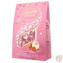 リンツ Lindt バレンタイン リンドール Lindor ストロベリー&クリームStrawberries & Cream 15.2オンス 430g 輸入チョコ...