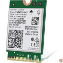 Intel AX210 IEEE 802.11ax Bluetooth 5.2 トライバンド Wi-Fi/Bluetoothコンボアダプター ノートブック用