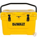 【 先着55名! 2日間限定ゾロ目555円クーポン】デウォルト DEWALT 25Qt Roto モールドクーラー クーラーボックス 抜群の保冷力 キャンプ ア...