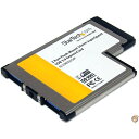 StarTech.com 2ポートUSB 3.0増設ExpressCard/54 アダプタカード(UASP対応) ExpressCard 送料無料