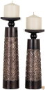 【 先着55名! 2日間限定ゾロ目555円クーポン】(Candle Holder) - Dublin Decorative Candle Holder Set ...
