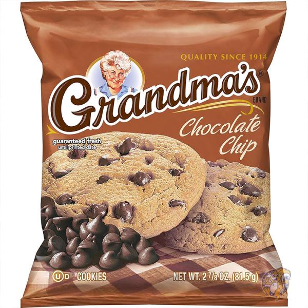 チョコレートチップ クッキー お菓子 10個セット Grandma's Cookies グランマズ　個包装 バレンタイン ..