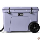 【 先着55名! 2日間限定ゾロ目555円クーポン】Yeti (イエティ) Tundra Haul ポータブル 車輪付きクーラー コズミックライラック