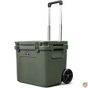 【 先着55名! 2日間限定ゾロ目555円クーポン】YETI Roadie 60 ホイールクーラー 格納式ペリスコープハンドル付き キャンプグリーン
