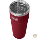 【30日限定500OFFクーポン配信】YETI イエティ ランブラー Rambler 26オンス ストローカップ ステンレススチール ハーベストレッド