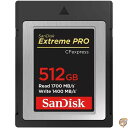 【4/30日限定★円高還元!!510円クーポン】SanDisk Extreme PRO 512GB CFexpress Type-B メモリーカード 読み取り1...