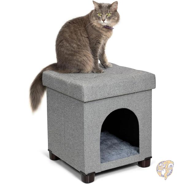 【10日〜1000円クーポン!先着30名様】猫犬用家具ベッド フットスツール ペットハウス オットマン Standard BIRDROCK HOME バーロックホーム
