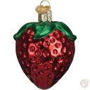【19日20時〜!1000円クーポン20名様】Old World Christmas オーナメント 夏いちご ガラス オーナメント