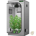 【 先着55名! 2日間限定ゾロ目555円クーポン】VIVOSUN ビヴォサン ガーデニング 屋内栽培用 植物 テント グレー GT-0002