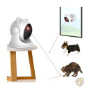 猫レーザーおもちゃ 自動 屋内猫/犬用 インタラクティブレーザー ペットおもちゃ ペット用品 アメリカ輸入 P32 Saolife